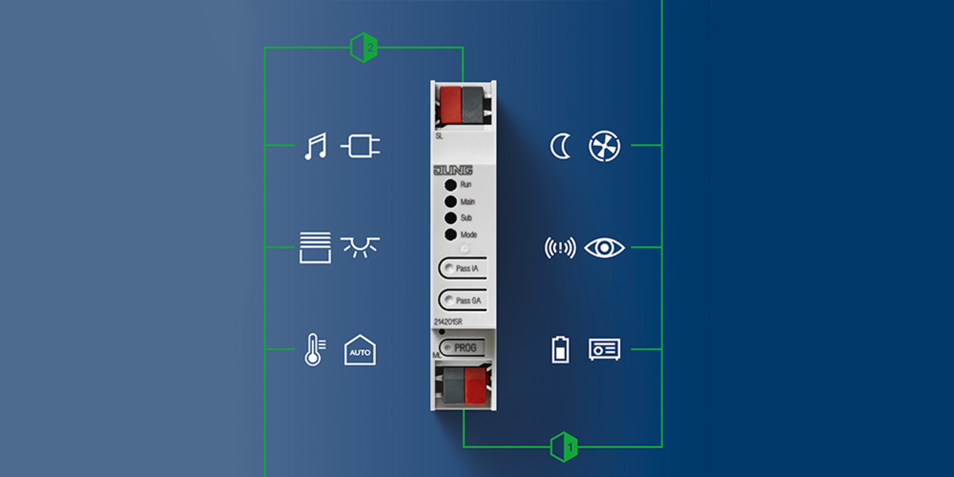 KNX Bereichs- und Linienkoppler bei Elektro Ullrich GmbH in Weikersheim